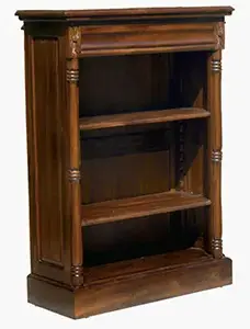 Стеллаж книжный низкий MSM.96 CB15\120 купить в интернет магазине Мебель из массива. Звоните +7 495 961-63-63 Мебель Индонезии
