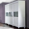 Шкаф-купе 3х дверный "Бурбон" Орех BJ901  купить в интернет магазине Мебель из массива. Звоните +7 495 961-63-63 Шкафы для одежды из массива дерева