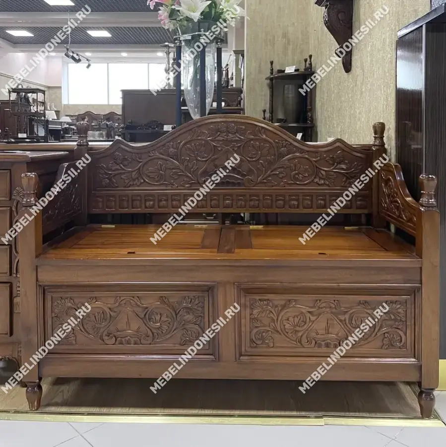 Скамья с откидным сиденьем  